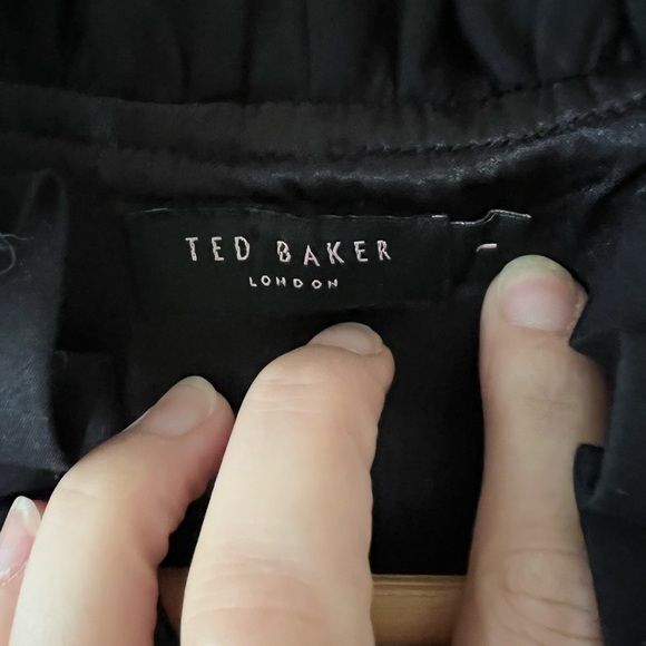 Ted Baker Mini dress -  ruffle collar - size 1 - US 4 - Picture 2 of 9